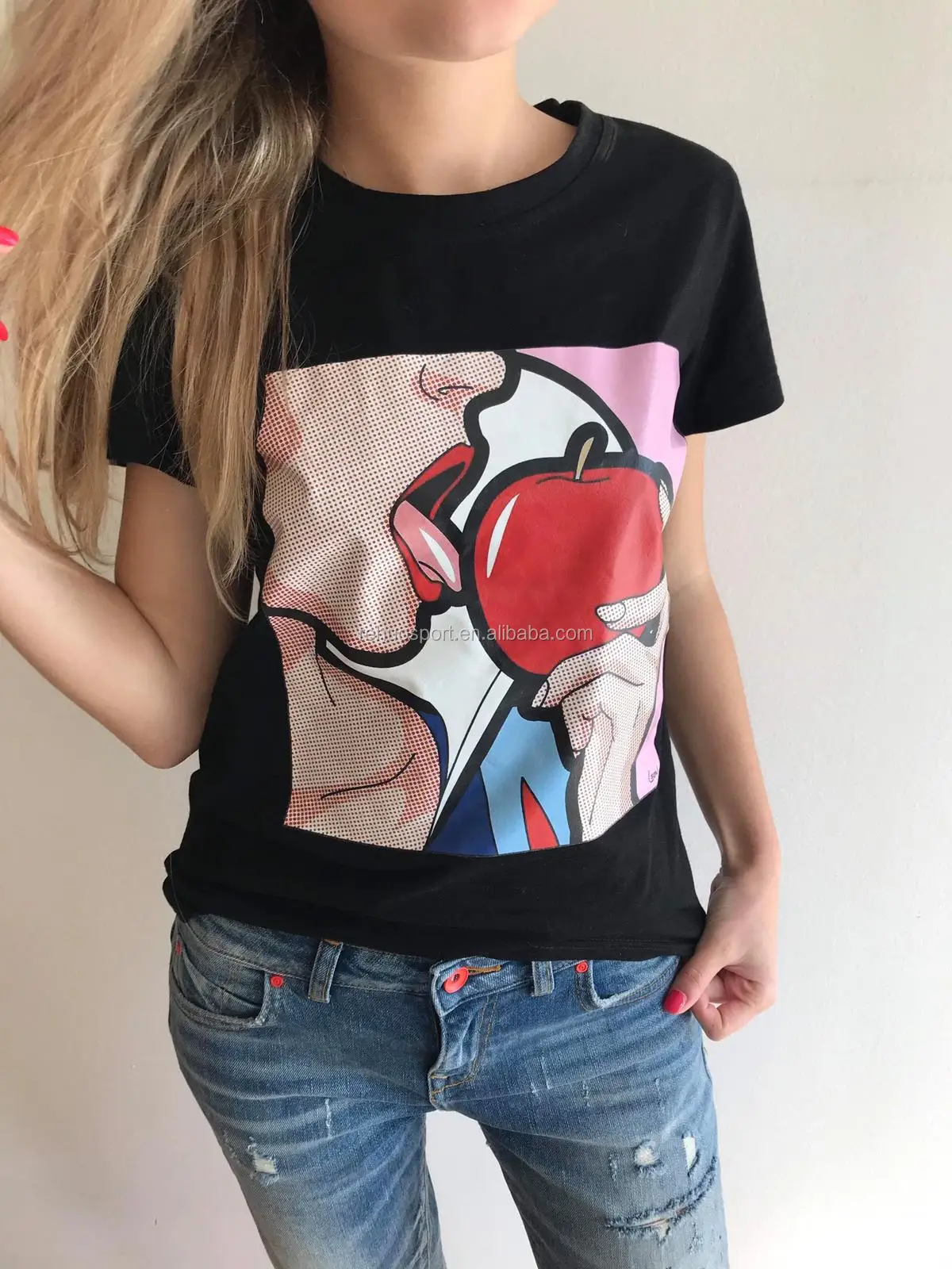 Hot Fashion Anime Customized T Shirts 100 Cotton Custom Printing - Buy