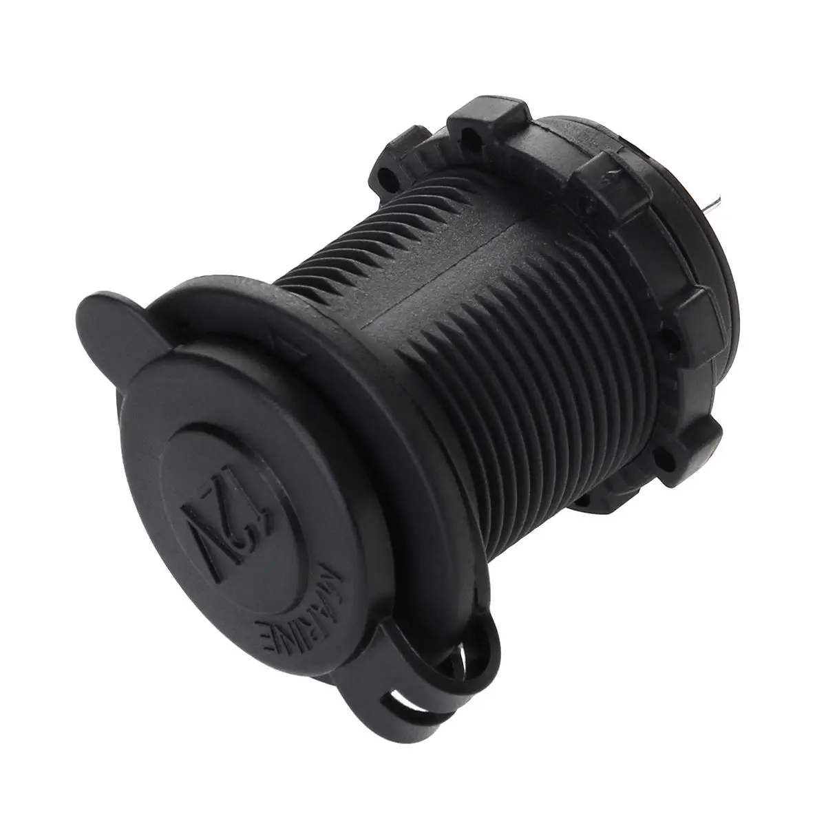 Dc 12v Power Socket Adapter For Car Motorcycle Boat And Other Devices ...