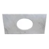 Chinese white marble bathroom benchtop