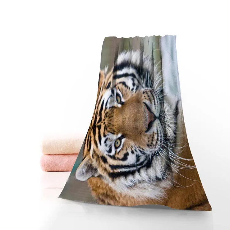 Полотенце с тиграми