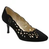 New stylish ladies wedding Rhinestone black dress sandals high heels shoes