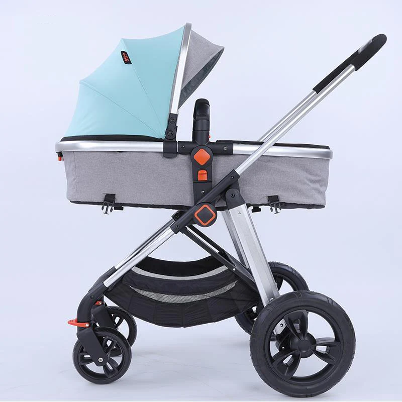 high view baby stroller