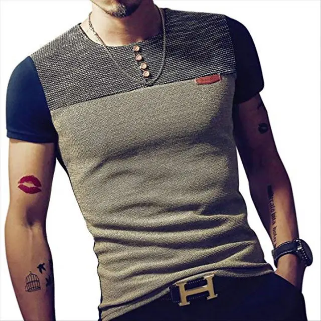 fitted t shirt mens