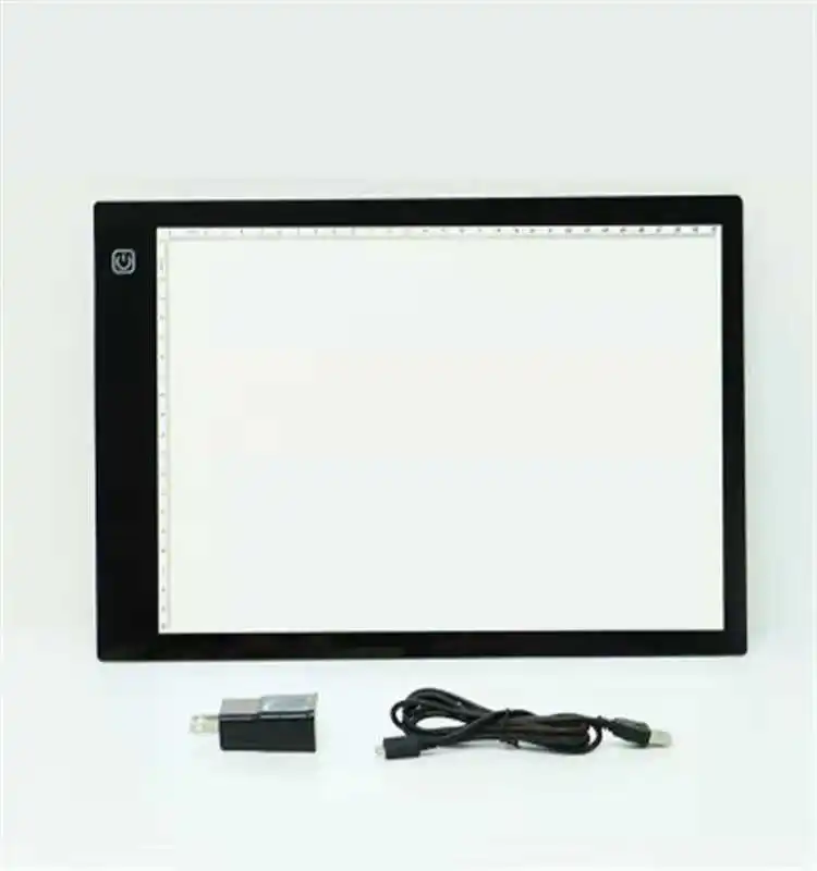 
Hot selling competitive price brightness portable A4 drawing board led Light Pad scale led tracing board for students 