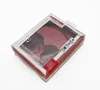 Custom clear foldable plastic box, transparent plastic packaging box for headphone