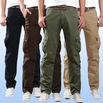 mens summer cotton trousers