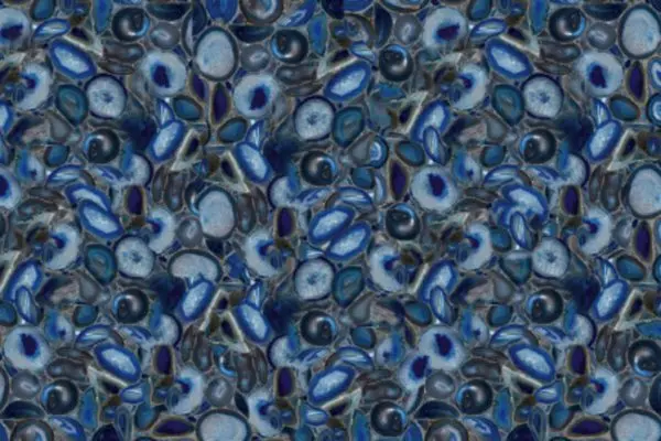 blue agate slab