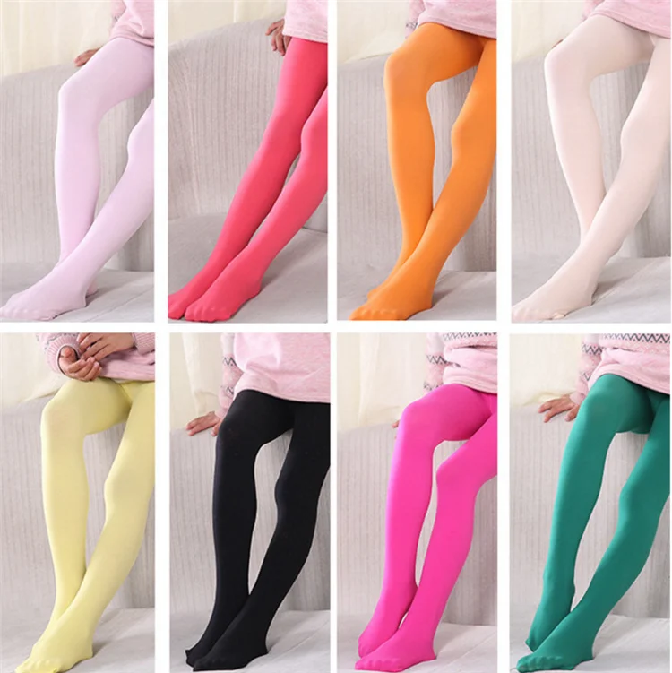 2017 Hot Sale Young Girl Soft Candy Color Velvet Pantyhose - Buy Candy ...