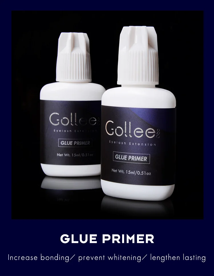 Gollee Clear Professional Private Label Eyelash Extension Primer Glue