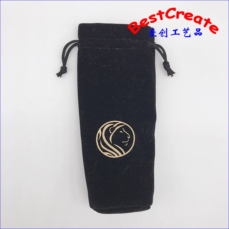 black velvet wine bags