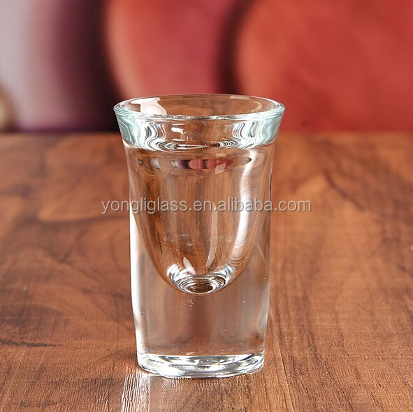 High quality 30ml mini wine glass shot glass,hot selling split shot glass , custom logo shot glasses