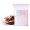 Eco Friendly Resealable Small to Large Flat Food Packaging Clear Transparent PE Plastic Zip Lock Bags