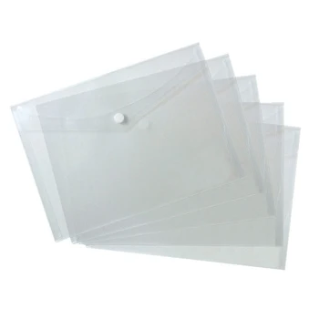 A5 Clear Plastic Pp Document Sleeve Envelope File Folder - Buy Plastic ...