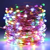 small Christmas tree lights flashing LED holiday string wedding stage curtain
