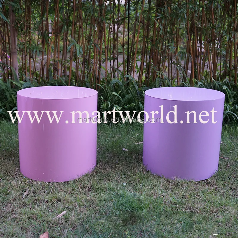 Round Display Pedestal Wedding Plinth Wedding Decoration Column