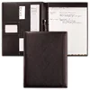 Popular A5 leather portfolio with ID window high quality cowhide folio