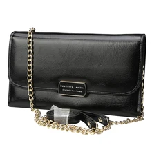 Crossbody женщина оригинальный Поло длинные искусственная кожа голографическая путешествия тонкий молния iclip телефонные чехлы Кошелек