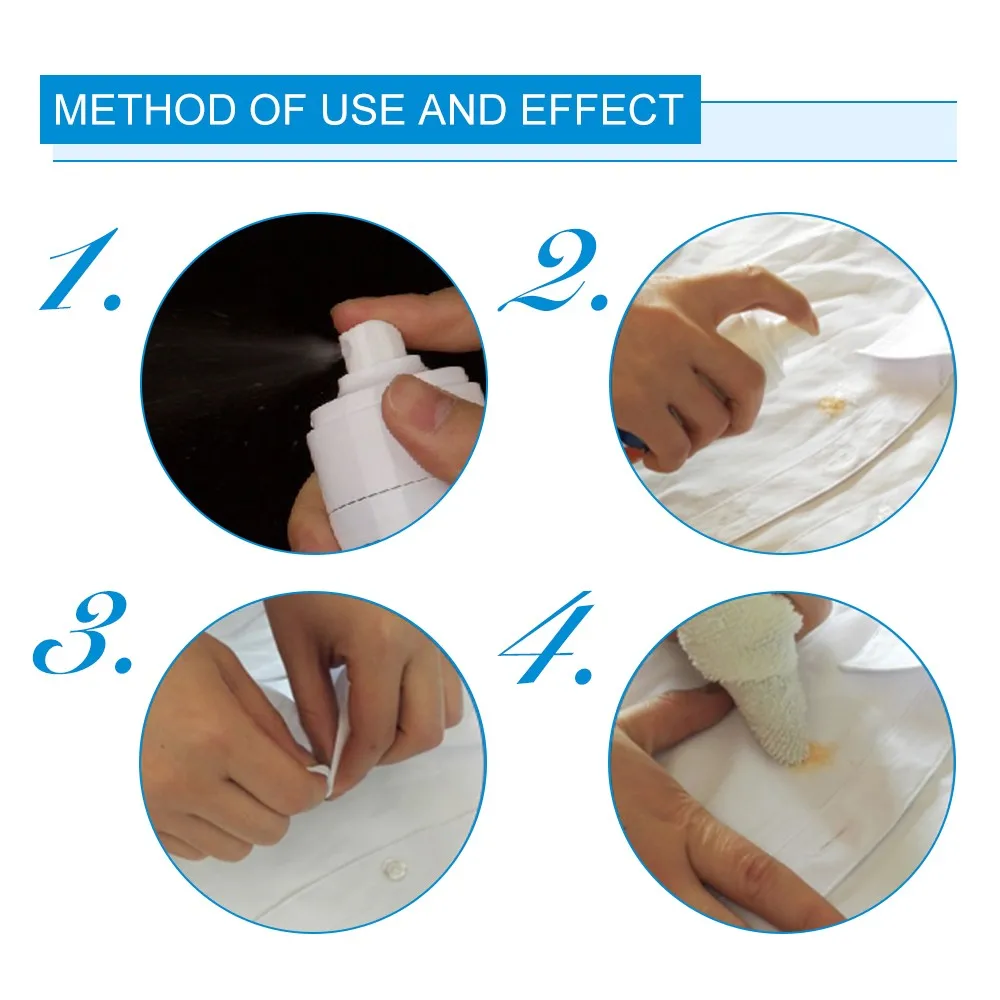 Waterless Cleaning Detergent Powerful Liquid Sofa Cleaner Spray For