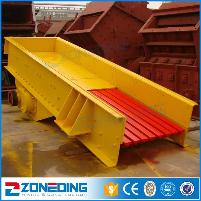 Industrial vibrating ore feeder vibrating ore feeder for cement plant with prices