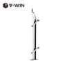 good quality stainless steel handrail& pipe railing post