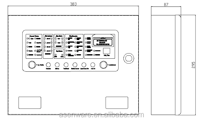 CE Certified Gas Release Extinguisher Control System