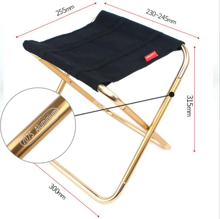 portable folding stool travel chair