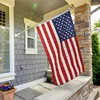 Residential Flag Set United States wall flag banner with Spinning Flagpole Kit