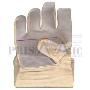 chrome leather hand gloves