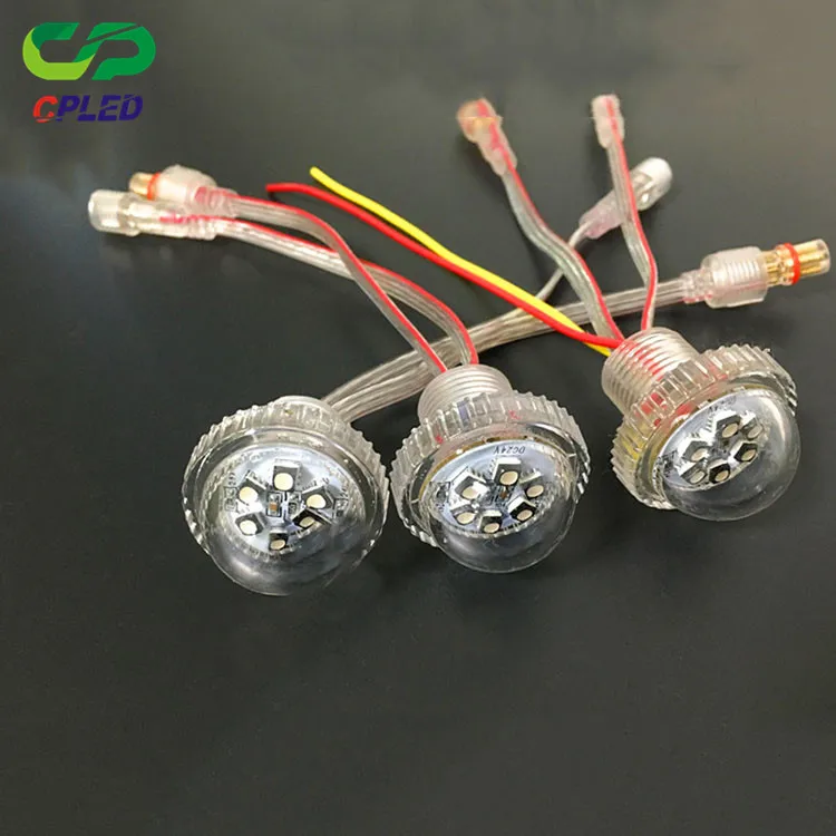 hot sale 26mm AC24v auto program rgb amusement cabochon funfair amusement rides lights.jpg