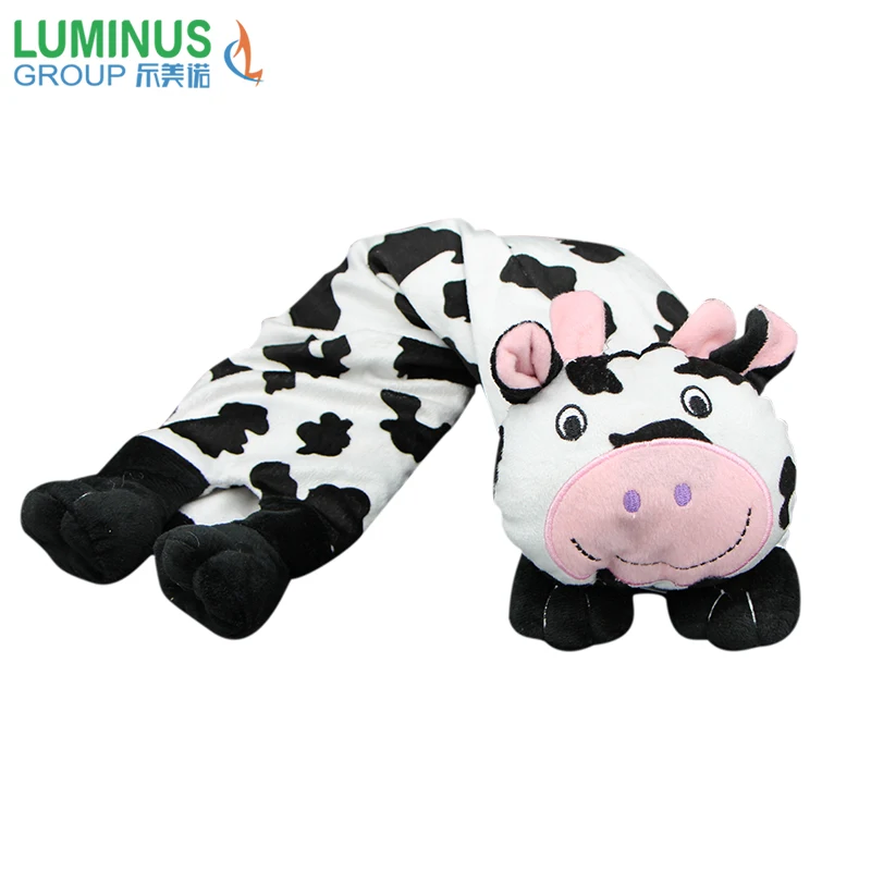 Bs 84332004 Soft Plush Cow Neck Microwave Heat Bag For Shoulder Buy