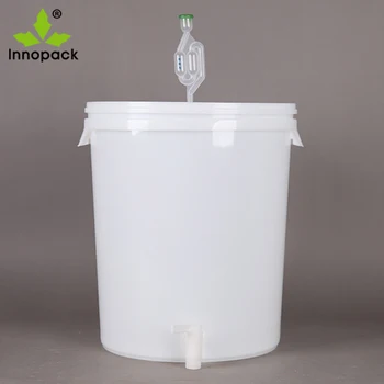 plastic bucket with spigot