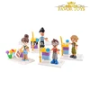 DIY intelligent game plastic toy brick mini figure baby age blocks