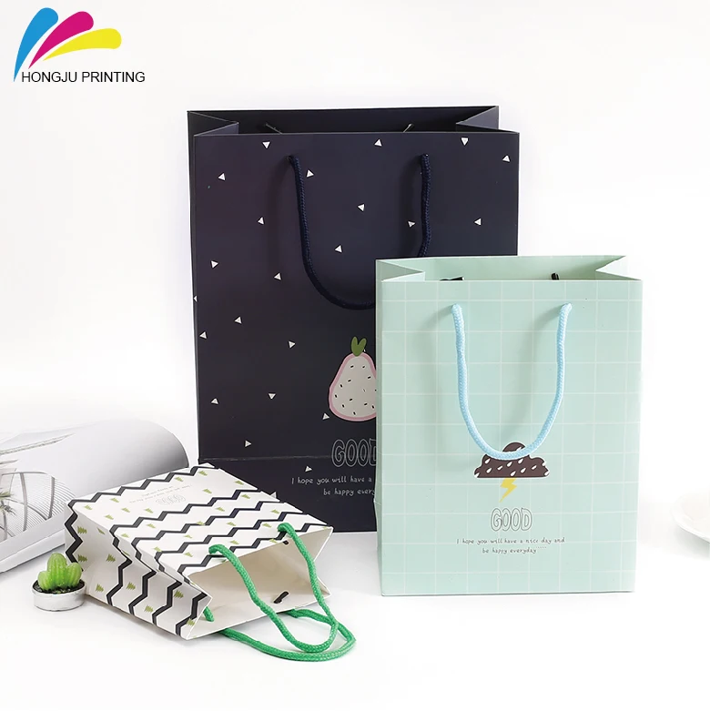 Wholesale Recycled Color Custom Printed Different Types Of Paper Bags