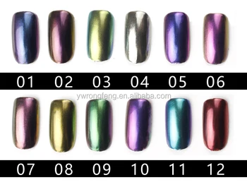 Make Up 12 Colors Pack Gel Nails Acrylic Glitter Powder , Buy Gel Nails Acrylic Glitter Powder,Pigment Powder For Resin,Pearl Powder Pigment Product