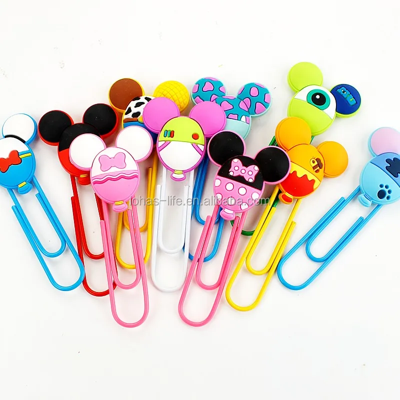 Silicone Pvc Bookmark Paper Clips Buy Silicone Pvc Bookmark Paper