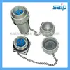 ATEX certified explosion proof non-spark plug and socket for oil and gas drilling rig