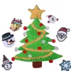 Factory Supply Garment Accessory Christmas Tree Snow Man Iron On Embroidery Christmas Sequin Patch