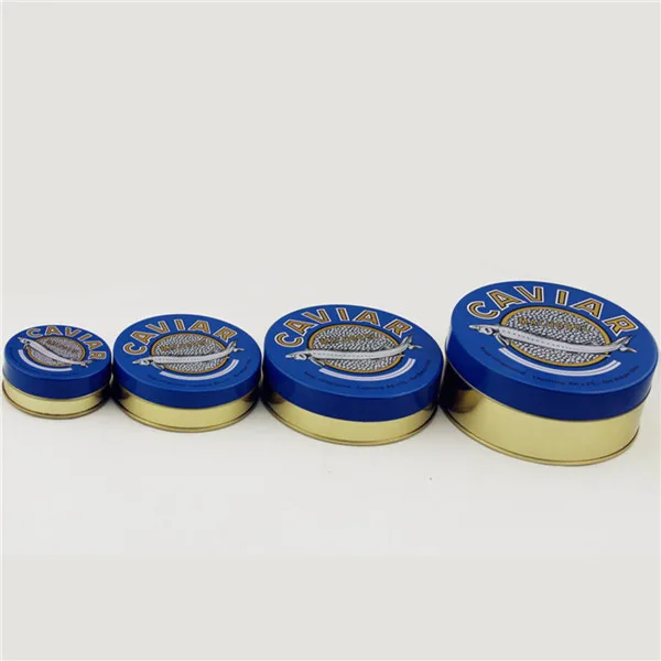 All Size Fish Caviar Use Tin Metal Boxes Food Packing Can Buy Tin