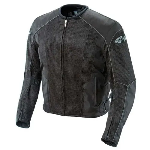 Joe Rocket 851-4016 Phoenix 5.0 Men's Mesh Motorcycle Riding Jacket (Black/Black, XX-Large Tall)