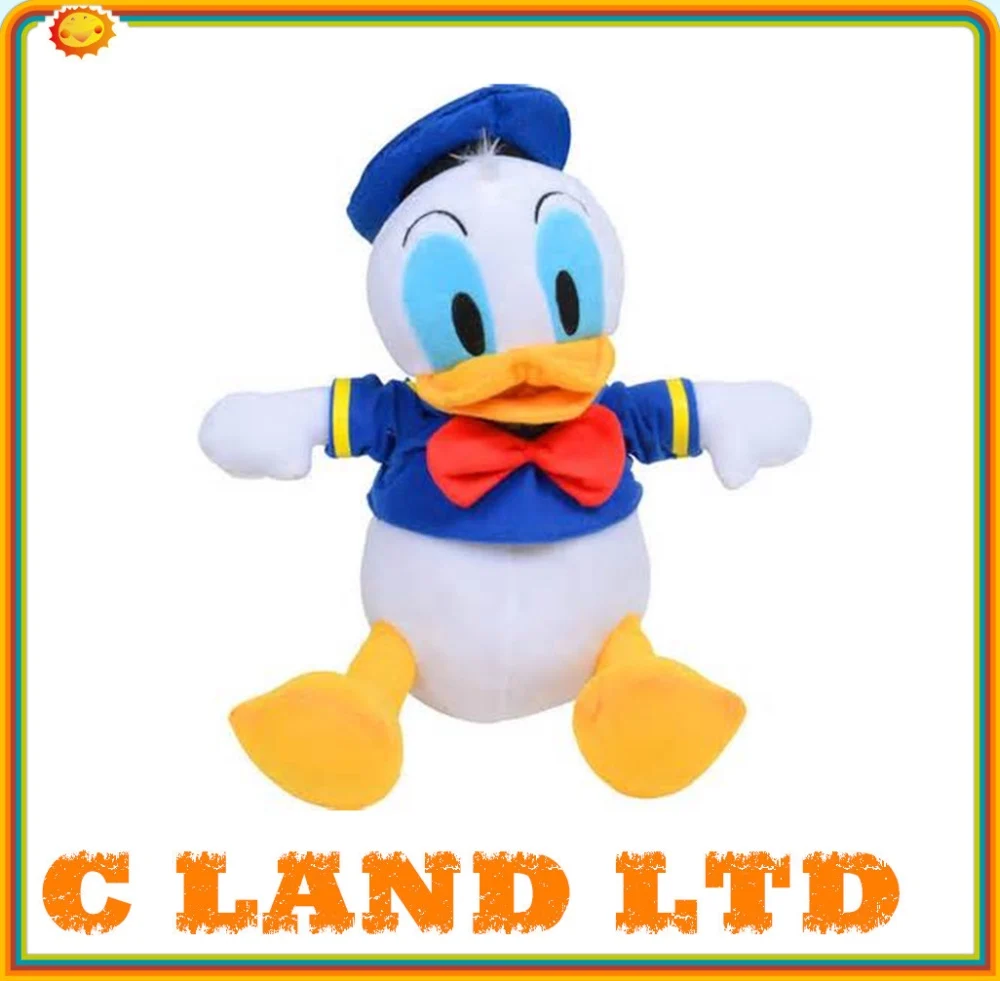 large donald duck stuffed animal