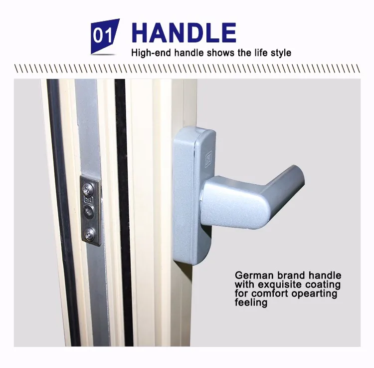 Superwu American-style Handle Casement Window Is Suitable For Home Use