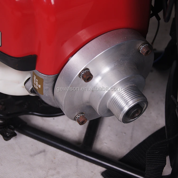 Gasoline high speed concrete vibrator with flexible shaft