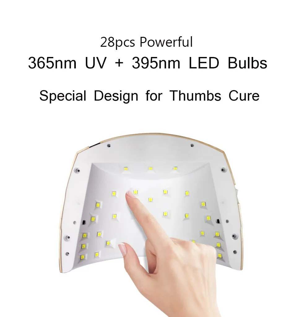 Cordless Led Gel Lamp 48w Rechargeable Uv Lamp Nails For Hard Gel
