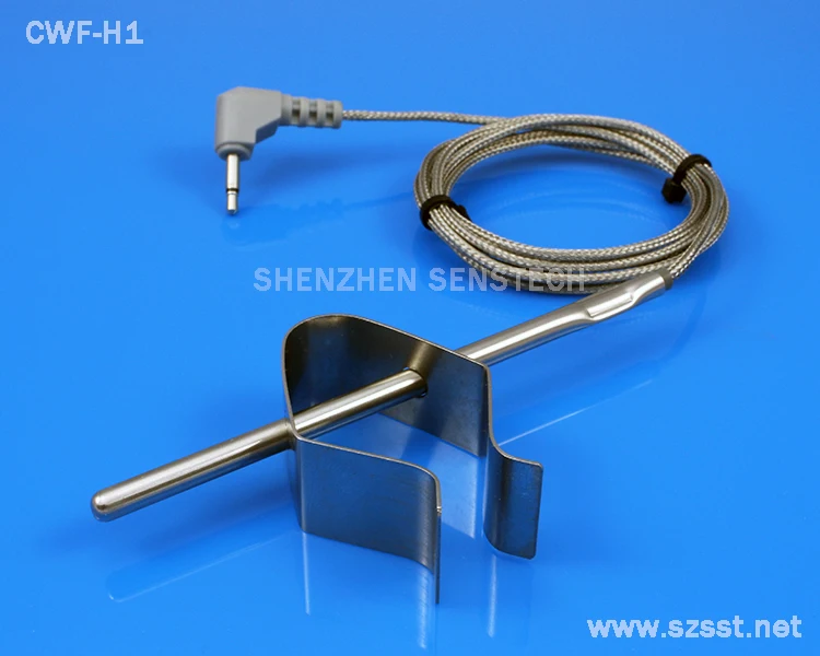 Stainless Steel Bbq Meat Probe Rtd Pt100/pt1000 With Grate Clip Buy