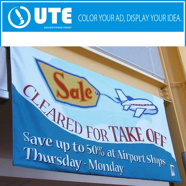 Polyester Fabric Banner Wholesale Large Format Cloth Banner