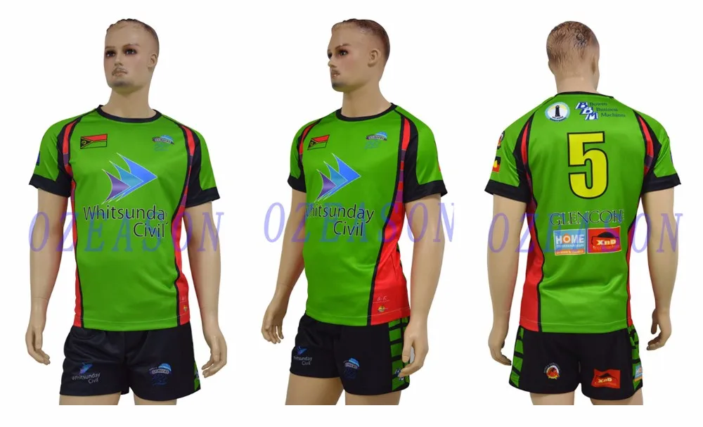 Custom Sublimated Printing Logo Blank Plain Team Set Rugby Jersey Buy