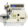 3 needle 6 thread full automatic overlock machine with tape cutting device