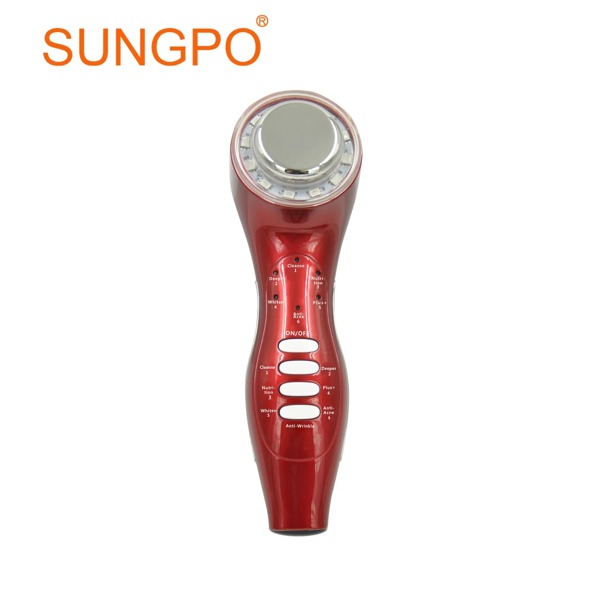 Beauty and Personal Care Device Ultrasonic Face Lift IONS Export Clean Import Nutrition Skin Care 4 Colors Light Photon