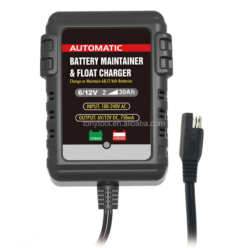 Designed For Motorcycle Style Battery Automatic Smart 12 V Trickle Charger