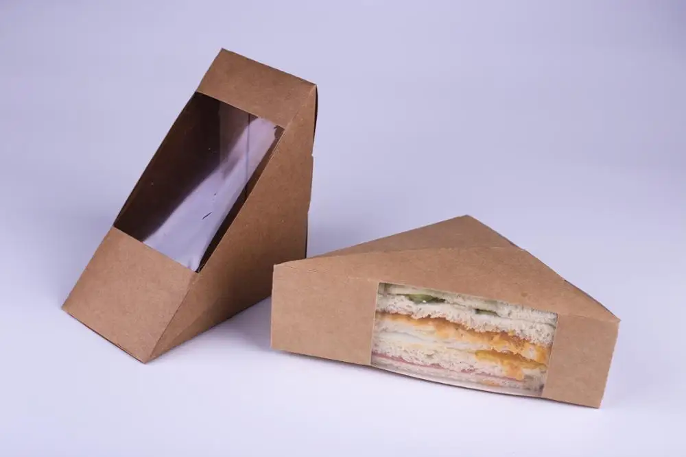 Customized Take Away Paper Sandwich Box For Lunch Buy Paper Sandwich Box,Sandwich Maker,Take